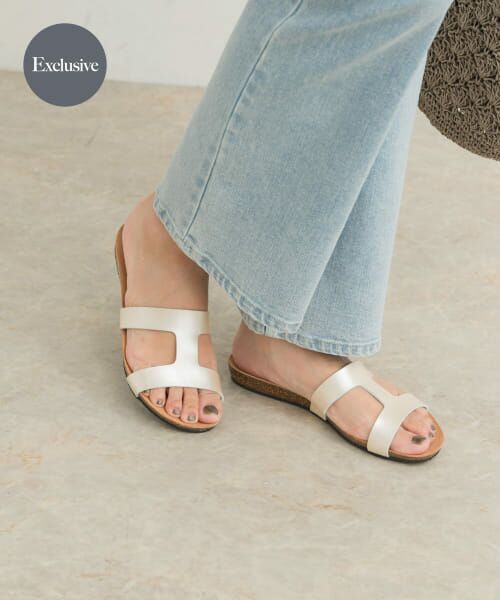 ＊＊URBAN RESEARCH DOORS / アーバンリサーチ ドアーズ サンダル | 『別注』PLAKTON×DOORS　フラットサンダル（PERLA）