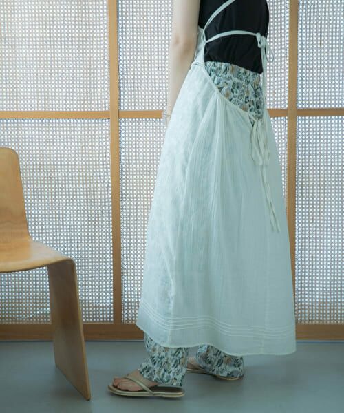 セール】 『別注』olu'ment×DOORS コットンモス刺繍ワンピース
