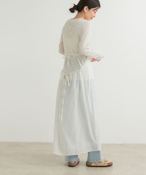 ★新品未使用★ URBAN RESEARCH DOORS リネンボタンワンピース URBAN RESEARCH DOORS（アーバンリサーチドアーズ）の「リネン