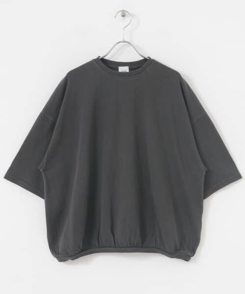 ＊＊URBAN RESEARCH DOORS / アーバンリサーチ ドアーズ Tシャツ | STAR&STRIPE　LOOSE T-SHIRTS（CHARCOAL）