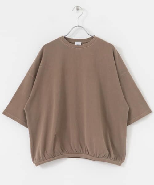 ＊＊URBAN RESEARCH DOORS / アーバンリサーチ ドアーズ Tシャツ | STAR&STRIPE　LOOSE T-SHIRTS（BROWN）