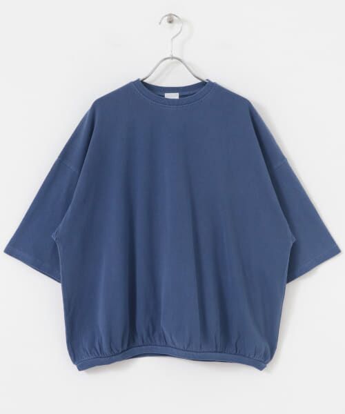 ＊＊URBAN RESEARCH DOORS / アーバンリサーチ ドアーズ Tシャツ | STAR&STRIPE　LOOSE T-SHIRTS（BLUE）
