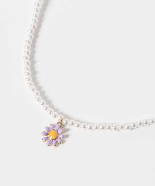 ＊＊URBAN RESEARCH DOORS / アーバンリサーチ ドアーズ その他 | MILK x SODA　OLIVIA DAISY NECKLACE(KIDS)（PURPLE）