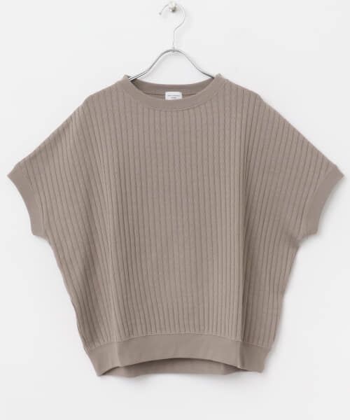 URBAN RESEARCH DOORS タックハニカムフレンチプルオーバー URBAN RESEARCH DOORS｜タックハニカムフレンチプルオーバー