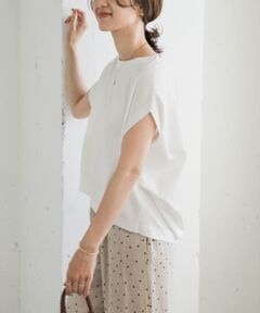 コットンバックタックフレンチプルオーバー