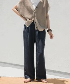 ＊＊URBAN RESEARCH DOORS / アーバンリサーチ ドアーズ その他パンツ | リネン混イージーパンツ