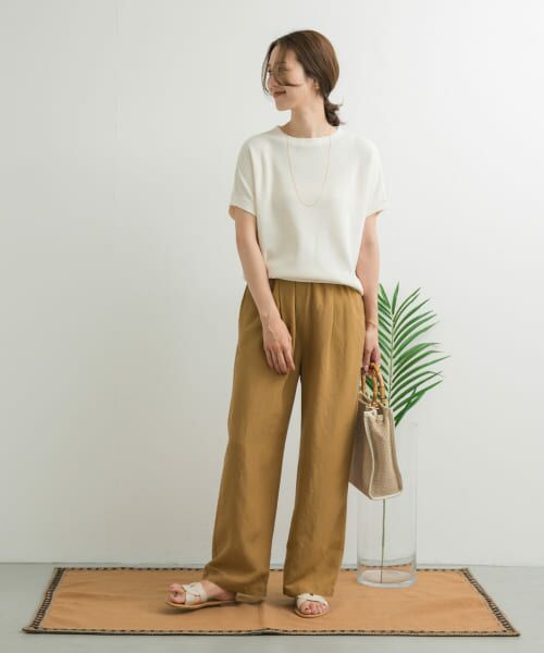 セール】 リネン混イージーパンツ （その他パンツ）｜＊＊URBAN