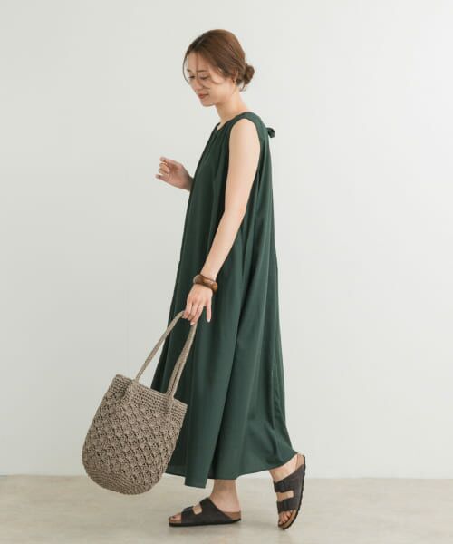セール】 バックリボンギャザーワンピース （ワンピース