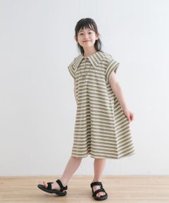『WEB/一部店舗限定サイズ』セーラーカラーカットワンピース(KIDS)