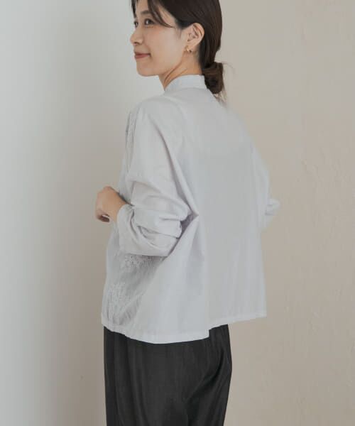 mizuiro ind lacestandcollar wideshirts （シャツ・ブラウス