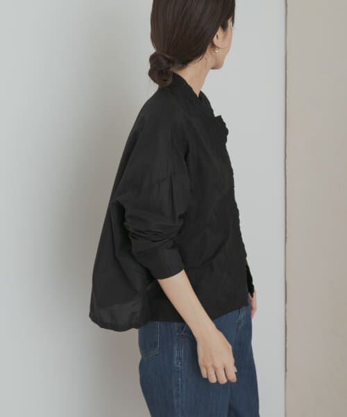 mizuiroind　lacestandcollar wideshirts mizuiro ind lacestandcollar wideshirts （シャツ・ブラウス