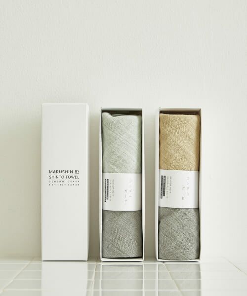WEB限定』MARUSHIN by SHINTO TOWEL ランダムガーゼ ハンド