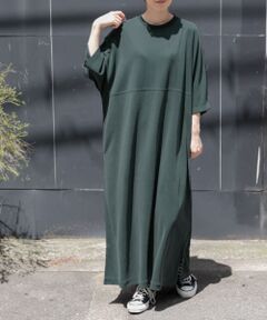 ＊＊URBAN RESEARCH DOORS / アーバンリサーチ ドアーズ ワンピース | FORK&SPOON　モダールカノコクルーネックワンピース