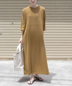 ＊＊URBAN RESEARCH DOORS / アーバンリサーチ ドアーズ ワンピース | FORK&SPOON　モダールカノコクルーネックワンピース