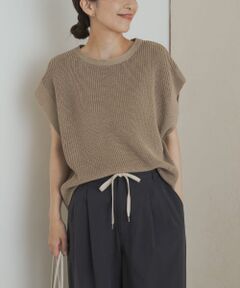 ＊＊URBAN RESEARCH DOORS / アーバンリサーチ ドアーズ ニット・セーター | リネンライクニットプルオーバー