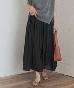 ＊＊URBAN RESEARCH DOORS / アーバンリサーチ ドアーズ スカート | ブライトギャザースカート