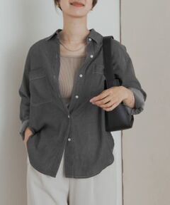 ＊＊URBAN RESEARCH DOORS / アーバンリサーチ ドアーズ シャツ・ブラウス | 『WEB先行販売』シアーデニムシャツ