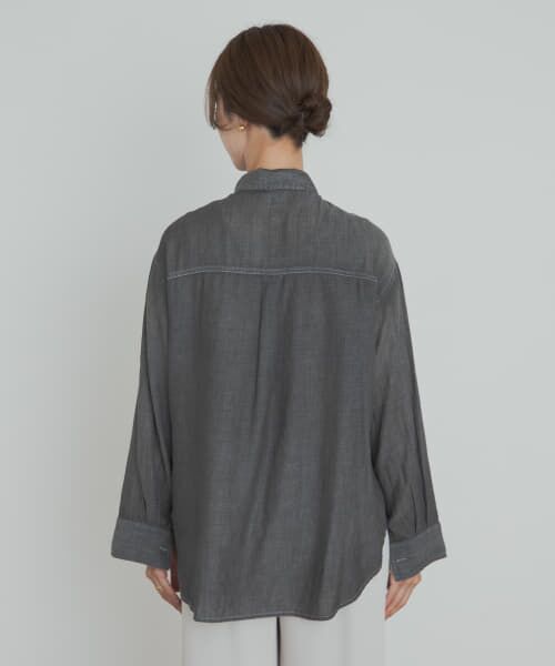 再入荷』シアーデニムシャツ （シャツ・ブラウス）｜＊＊URBAN