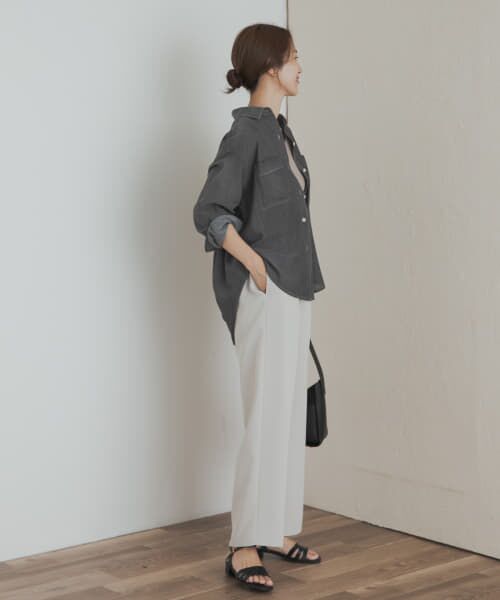 再入荷』シアーデニムシャツ （シャツ・ブラウス）｜＊＊URBAN