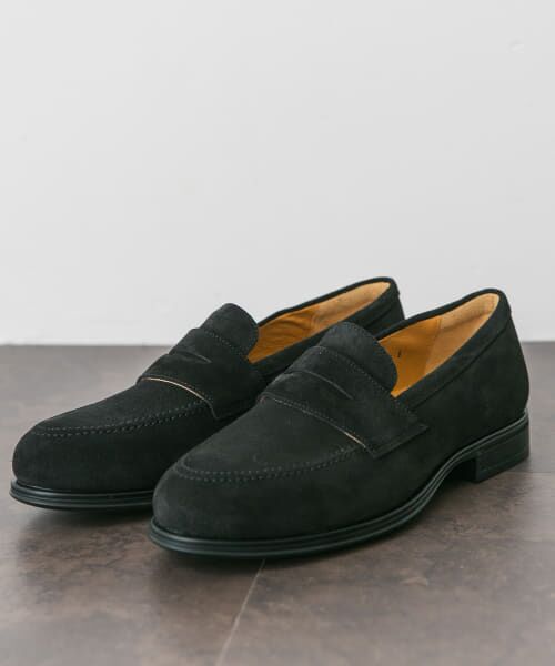 UNITED ARROWS コインローファー スエード UL1007 キレイ目 UNITED ARROWS コインローファー スエード UL1007 キレイ目