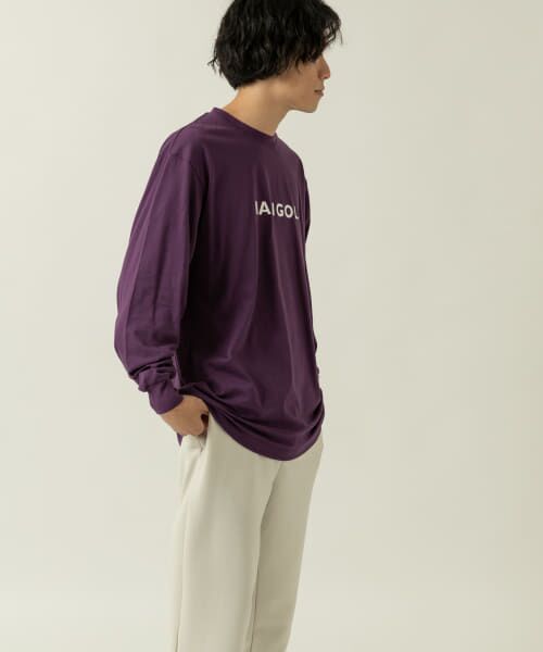 URBAN RESEARCH ITEMS / アーバンリサーチ アイテムズ Tシャツ | KANGOL　ロゴプリント長袖Tシャツ A | 詳細6