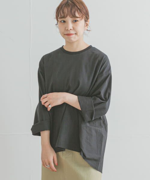 バックギャザーロングTシャツ （Tシャツ）｜URBAN RESEARCH ITEMS / アーバンリサーチ アイテムズ ファッション通販  タカシマヤファッションスクエア