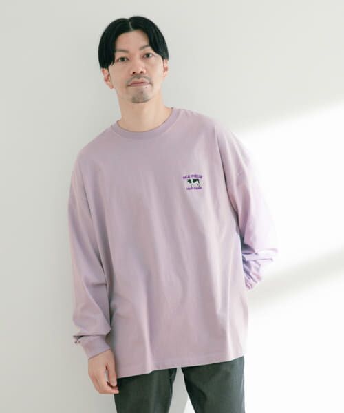 パープルカウ purplecow ロング丈ロングTシャツ - スノーボード