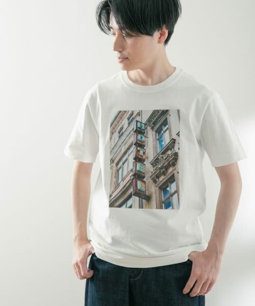 URBAN RESEARCH ITEMS / アーバンリサーチ アイテムズ Tシャツ | Box Photo Printed T-shirts | 詳細1