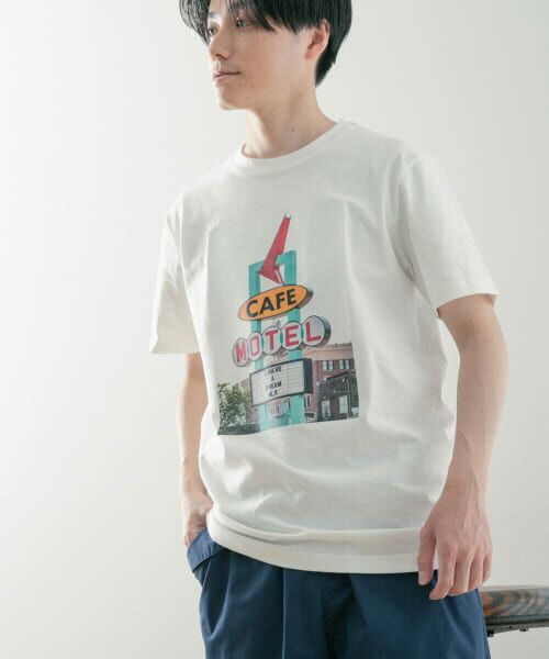 URBAN RESEARCH ITEMS / アーバンリサーチ アイテムズ Tシャツ | Box Photo Printed T-shirts | 詳細7