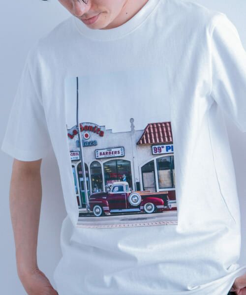 URBAN RESEARCH ITEMS / アーバンリサーチ アイテムズ Tシャツ | Box Photo Printed T-shirts | 詳細9