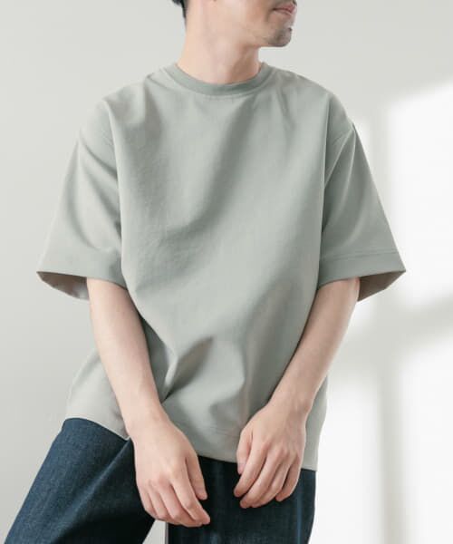 URBAN RESEARCH ITEMS / アーバンリサーチ アイテムズ Tシャツ | 『接触冷感』クールタッチ エステルトロ布帛Tシャツ | 詳細12