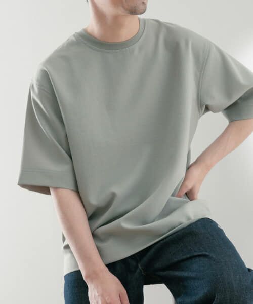 URBAN RESEARCH ITEMS / アーバンリサーチ アイテムズ Tシャツ | 『接触冷感』クールタッチ エステルトロ布帛Tシャツ | 詳細13