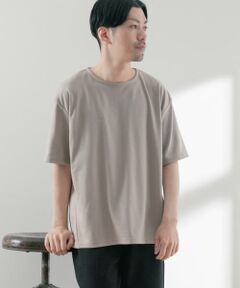 『接触冷感』クールタッチポンチ 5分袖ビッグTシャツ