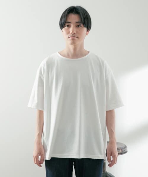 URBAN RESEARCH ITEMS / アーバンリサーチ アイテムズ Tシャツ | 『接触冷感』クールタッチポンチ 5分袖ビッグTシャツ | 詳細19