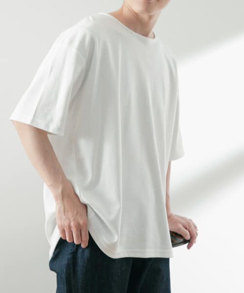 URBAN RESEARCH ITEMS / アーバンリサーチ アイテムズ Tシャツ | 『接触冷感』クールタッチポンチ 5分袖ビッグTシャツ | 詳細3