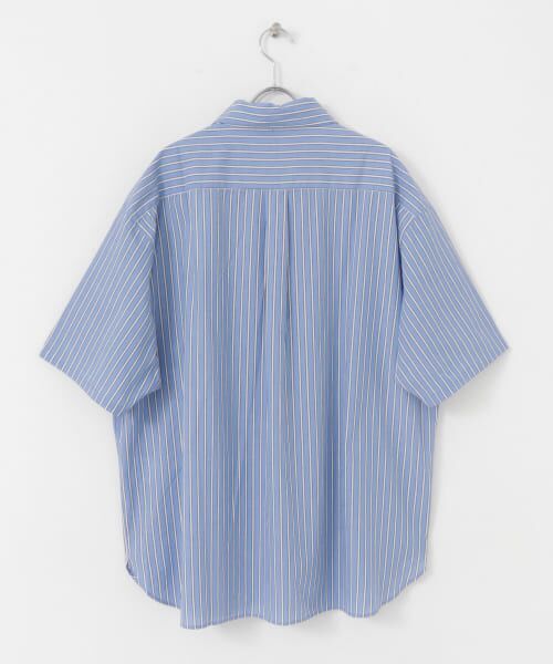 URBAN RESEARCH ITEMS / アーバンリサーチ アイテムズ シャツ・ブラウス | ddp　Stripe Loose Short-Sleeve Shirts | 詳細15