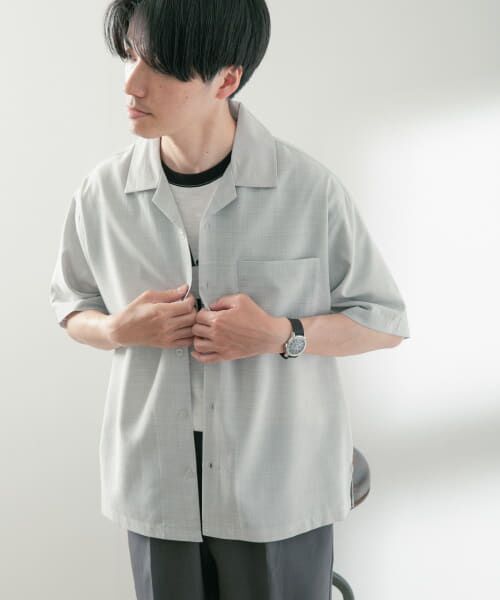 ドライリップクレリックショートスリーブシャツ