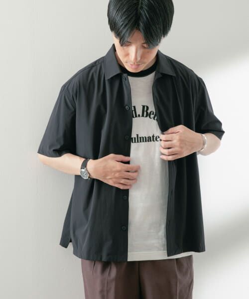 Aard Name Urban SS Shirt Black 半袖　シャツ　M