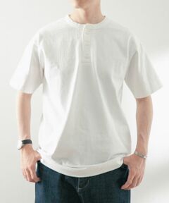 Healthknit　MADE IN USA Henley-Neck T-shirts