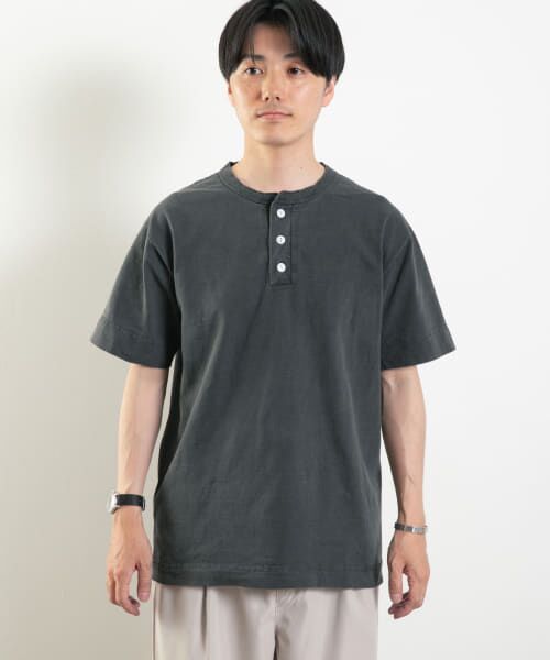 URBAN RESEARCH ITEMS / アーバンリサーチ アイテムズ Tシャツ | Healthknit　MADE IN USA Henley-Neck T-shirts | 詳細2