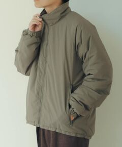 ハイネック ZIP UP ミリタリーブルゾン