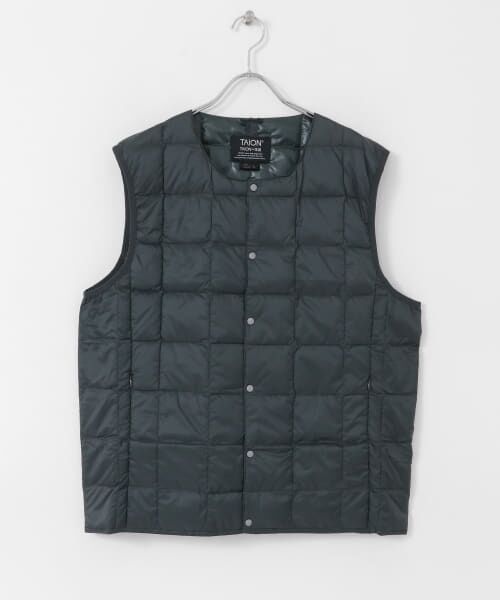URBAN RESEARCH ITEMS / アーバンリサーチ アイテムズ ダウンジャケット・ベスト | TAION　CREW-NECK BUTTON DOWN VEST | 詳細13