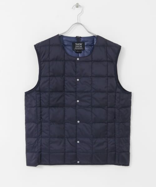 URBAN RESEARCH ITEMS / アーバンリサーチ アイテムズ ダウンジャケット・ベスト | TAION　CREW-NECK BUTTON DOWN VEST | 詳細16