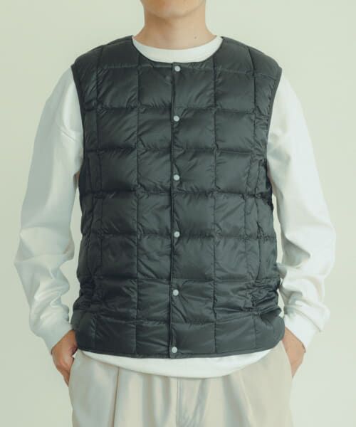 URBAN RESEARCH ITEMS / アーバンリサーチ アイテムズ ダウンジャケット・ベスト | TAION　CREW-NECK BUTTON DOWN VEST | 詳細2