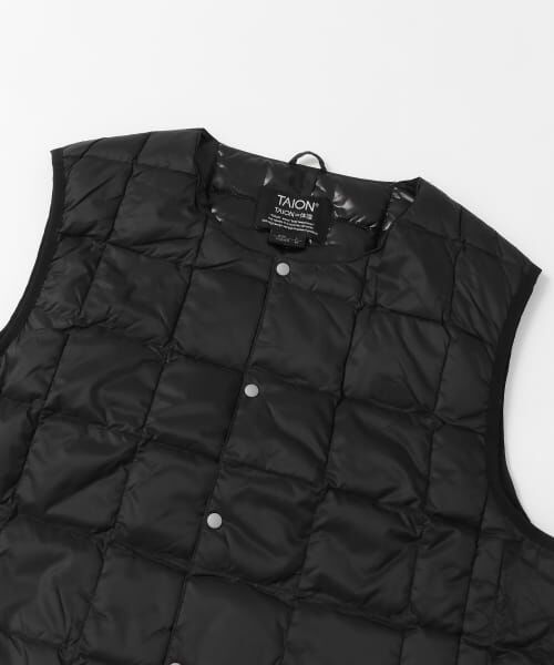 URBAN RESEARCH ITEMS / アーバンリサーチ アイテムズ ダウンジャケット・ベスト | TAION　CREW-NECK BUTTON DOWN VEST | 詳細22