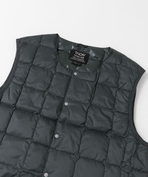 URBAN RESEARCH ITEMS / アーバンリサーチ アイテムズ ダウンジャケット・ベスト | TAION　CREW-NECK BUTTON DOWN VEST | 詳細23