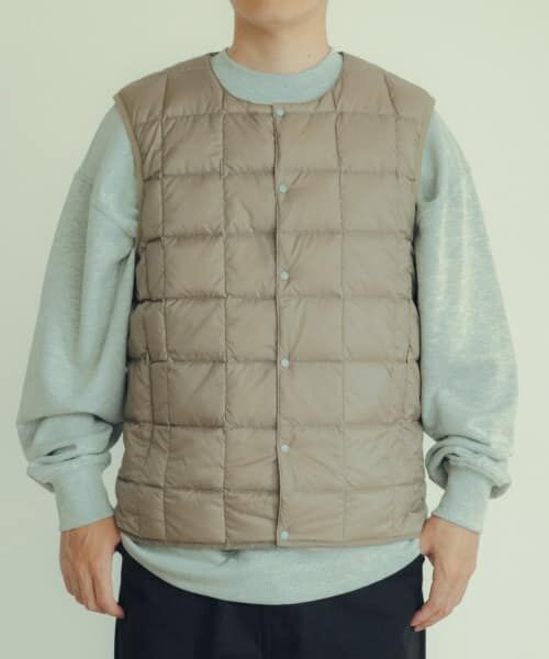 URBAN RESEARCH ITEMS / アーバンリサーチ アイテムズ ダウンジャケット・ベスト | TAION　CREW-NECK BUTTON DOWN VEST | 詳細3