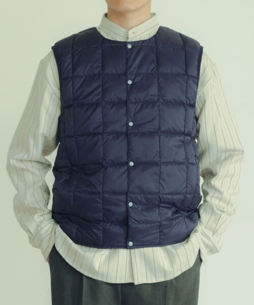 URBAN RESEARCH ITEMS / アーバンリサーチ アイテムズ ダウンジャケット・ベスト | TAION　CREW-NECK BUTTON DOWN VEST | 詳細5