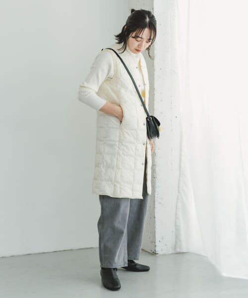 URBAN RESEARCH ITEMS / アーバンリサーチ アイテムズ ダウンジャケット・ベスト | TAION　V NECK LONG DOWN VEST | 詳細10