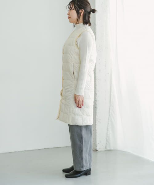 URBAN RESEARCH ITEMS / アーバンリサーチ アイテムズ ダウンジャケット・ベスト | TAION　V NECK LONG DOWN VEST | 詳細13